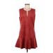 BCBGMAXAZRIA Casual Dress - A-Line: Red Dresses - Women's Size Medium