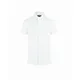 Emporio Armani Men's Stretch Cotton Polo Shirt White - Size: 38/Regular
