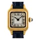 Cartier Santos Dumont yellow gold watch