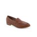 Women's East Side 2 Casual Flat by Aerosoles in Dark Tan Leather (Size 12 M)