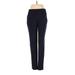 Elie Tahari Dress Pants - Super Low Rise Boot Cut Boot Cut: Blue Bottoms - Women's Size 4