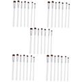 FOMIYES 35 Pcs Eye Shadow Brush Set Eyeliner Brush Eyeshadow Applicator Makeup Brush for Girls Make up Women Makeup Brush Miss Styling Brush Wooden Handle White Portable