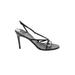 Michel Perry Heels: Black Shoes - Women's Size 7 1/2