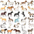 Modèle de cheval réaliste pour enfants Clydesdale Mustang Exmoor SUNlion jouets de chevaux