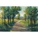 Red Barrel Studio® Lush Landscape II by Timothy O' Toole - Wrapped Canvas Painting Canvas | 12" H x 18" W x 1.25" D | Wayfair