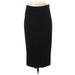 Vince Camuto Casual Skirt: Black Solid Bottoms - Women's Size X-Small