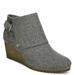 Dr. Scholl's Create - Womens 7.5 Grey Boot Medium