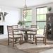 Birch Lane™ Kinston 5 Piece Dining Set Wood/Upholstered in Brown/Green | Wayfair Composite_F06D81CA-F1C2-41FA-88BD-D71BF59146E5_1700583312