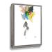 Brayden Studio® She Found It In The Garden 1 On Canvas by Jan Weiss Print Canvas, Wood in White | 36 H x 48 W x 2 D in | Wayfair