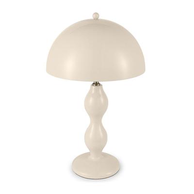 Tischlampe POWERS - Tischlampe, Beige mit Glossy Finish