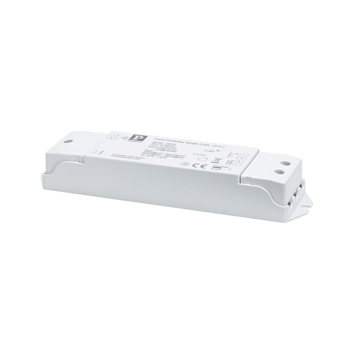 Paulmann Pro Strip Controller Single Color 24V Weiß 78470 Image