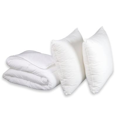 Pack couette tempérée + oreiller(s) anti punaises de lit 240x260 cm -