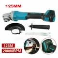 125/100mm Brushless Cordless Impact Angle Grinder For Makita 18V Battery Charge Household Power