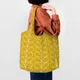 Multistem Orla Kiely Shopping Bag Women Shoulder Canvas Tote Bag Portable Mid Century Scandinavian