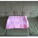 "1960s 1970s Vintage St Michael Candy Pink Diamond Cellular Blanket Bedspread Throw Single Twin 107.5 x 77\" (273 x 195.5cm) Campervan Camping"