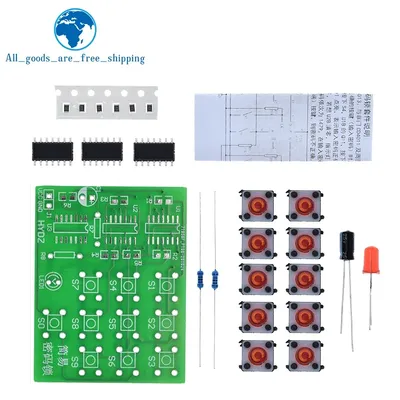 TZT Multi-purpose simple electronic password lock kit electronic DIY kit Hobbyist electronics lab