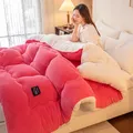 Super Thick Winter Warm Blanket Artificial Lamb Cashmere Quilt/Duvet Thickened Warm soft Comforter