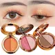 Beauty Glazed Two-tone Eyeshadow Pearlescent Matte Shadow Eye Cosmetics Glitter Orange Makeup Eyes