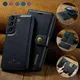 2 In 1 Detachable Magnetic Leather Case for Samsung Galaxy S9 Plus S8 A52 s A73 A53 A33 A13 A32 A51