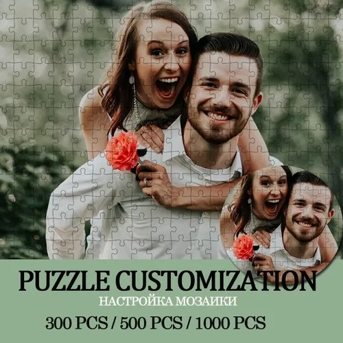 DIY Foto Nach Puzzle Personalisierte Holz Jigsaw Puzzle 300/500/1000 Stück Foto Angepasst Puzzle Für