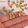 26PCS Cute Alphabet Balloon Letter Pendant Necklace A-Z Name Personalized Bubble Necklace for