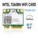 Wireless-n 802 11 7260hmw bn halb mini pci-e bluetooth bt drahtlose wifi karte 2 4 bgn ghz