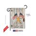 61055 Patriotic Home of the Free 2-Sided Impression Garden Flag - 13 x 18.5 in.