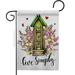 G150082-BO 13 x 18.5 in. Live Simple Sweet Life Home Double-Sided Decorative Vertical Garden Flags - House Decoration Banner Yard Gift