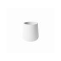 4 in. Tapered Cylinder Planter White - Pack of 4