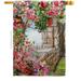 My Colorful Floral Double-Sided Garden Decorative House Flag Multi Color