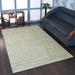 Rugsotic Carpets Hand Knotted Sumak Solid Jute Area Rug Camel 4 x6