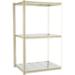 84 x 48 x 48 in. High Capacity 3 Levels Add-On Rack with Steel Deck Tan