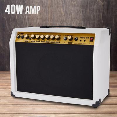 LyxPro Electric Guitar Amplifier 40 Watt Guitar Amp w/Built-In Speaker