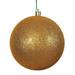 Vickerman 2.4" Antique Gold Glitter Ball Ornament, 24/Bag