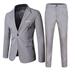 kpoplk Toddler Girl Boy Clothes Kids Toddler Baby Boys Spring Autumn Solid Long Sleeve Pants Coat Outfits 2PC Suit Grey 13-14 Y