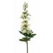 AI-FL3989CRW-Q06 Creamy White Garden Stem Delphinium Artificial Flower - Set of 6