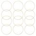 12pcs 23cm Dream Catcher DIY Rings Round Bamboo Frame Craft Making Materials