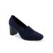 Women's Midnight Pump by Aerosoles in Navy Stretch (Size 6 M)