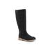Women's Bonnie Tall Calf Boot by Los Cabos in Black (Size 42 M)