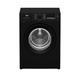 Beko Wtl84151B 8Kg Load, 1400Rpm Spin Freestanding Recycledtub Washing Machine - Black