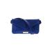 Escada Crossbody Bag: Pebbled Blue Solid Bags