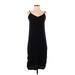 Splendid Casual Dress - Shift: Black Solid Dresses - Women's Size X-Small