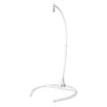 TheirNear Hammock Chair Stand(Stand Only), White C Stand for Hanging Egg Chair/Swing Chair, Indoor/Outdoor Hanging Chair Stand Only, Heavy Duty 330Lbs Weight Capacity (White)