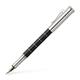 Graf von Faber-Castell 145771 - Classic Anello Fountain Pen Black Nib Width F Pack of 1