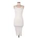 Zara Casual Dress - Midi: Ivory Dresses - Women's Size Medium