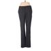 H&M Dress Pants - High Rise Boot Cut Boot Cut: Gray Bottoms - Women's Size 6