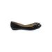 Guess Flats: Ballet Wedge Casual Black Solid Shoes - Women's Size 6 1/2 - Round Toe