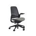 Steelcase Series 1 Air Plastic/Acrylic/Upholstered in Gray/Black | 36.5 H x 23.5 W x 21 D in | Wayfair SXGQNPYT22GR472QHF