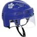 Max Domi Toronto Maple Leafs Autographed Blue Mini Helmet