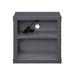 Latitude Run® Sayema Nightstand Metal in Gray/Black | 20 H x 20 W x 17 D in | Wayfair C979BF33DEDD42A29764281446CA2F22